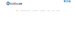 Desktop Screenshot of priceithere.com